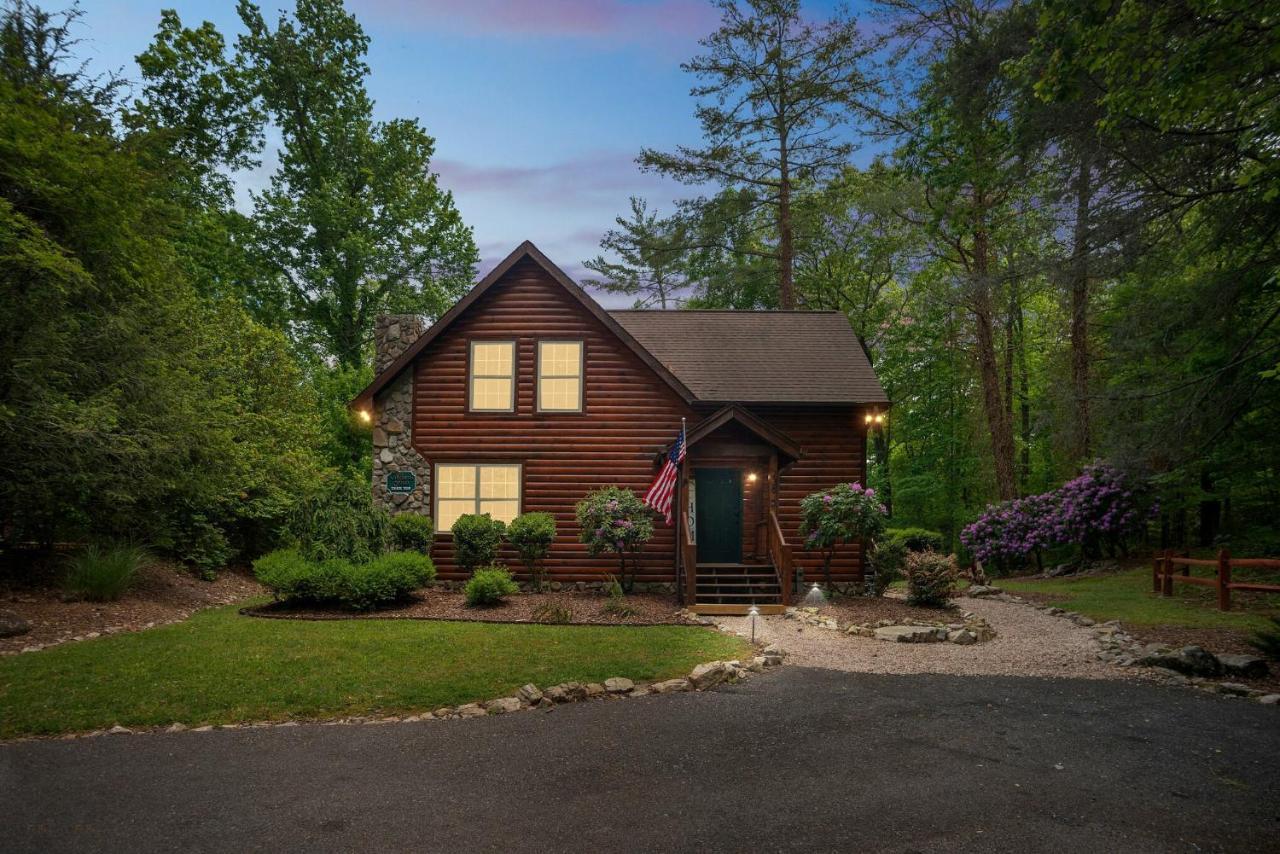 Tree Top Lodge - Gorgeous Lake Cabin With Hot Tub & Magnificent Views Of Forests And Mountains! Cabin Butler Extérieur photo