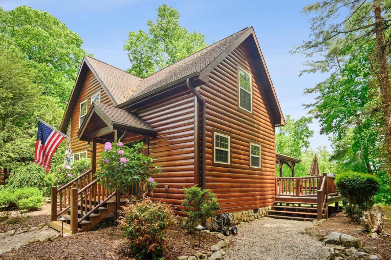 Tree Top Lodge - Gorgeous Lake Cabin With Hot Tub & Magnificent Views Of Forests And Mountains! Cabin Butler Extérieur photo