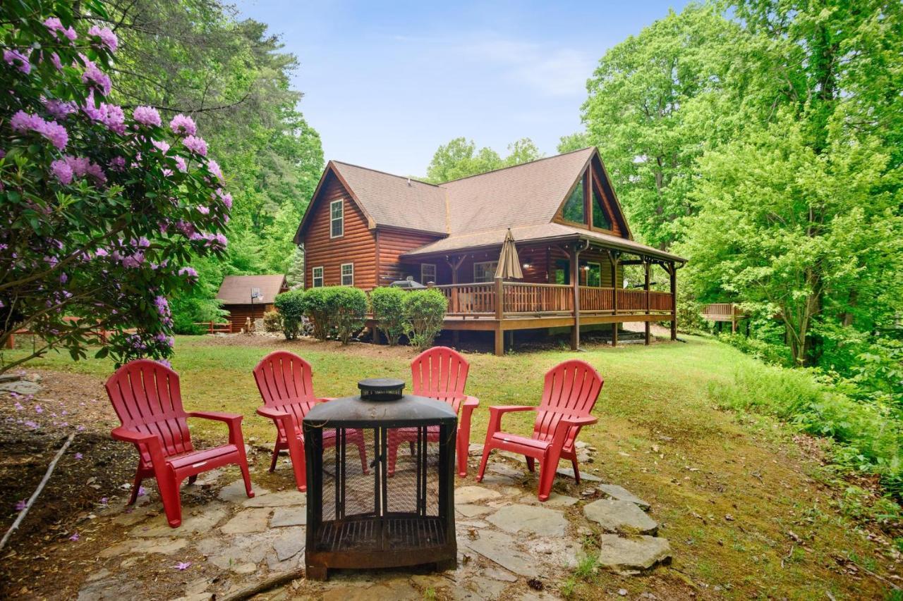Tree Top Lodge - Gorgeous Lake Cabin With Hot Tub & Magnificent Views Of Forests And Mountains! Cabin Butler Extérieur photo