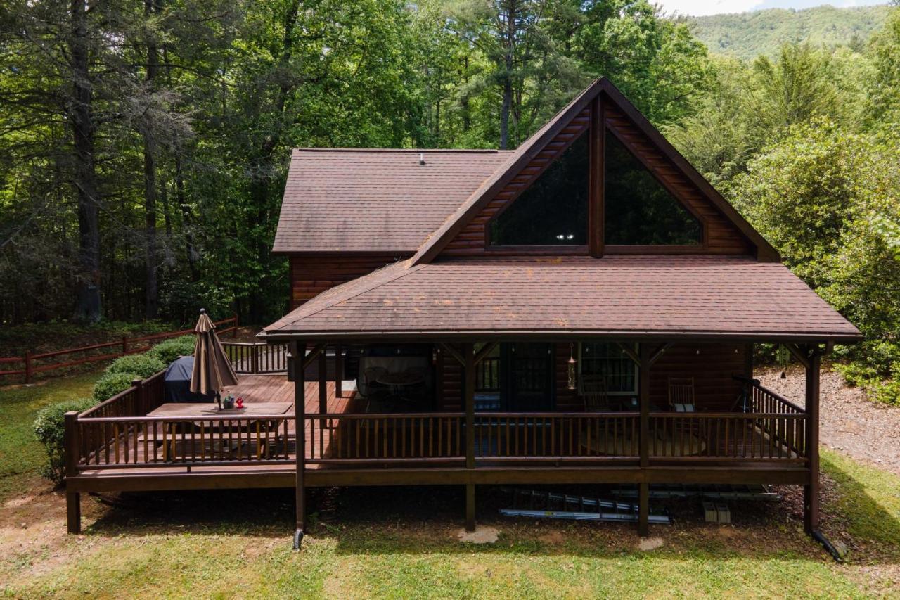 Tree Top Lodge - Gorgeous Lake Cabin With Hot Tub & Magnificent Views Of Forests And Mountains! Cabin Butler Extérieur photo
