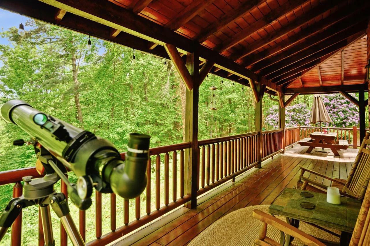 Tree Top Lodge - Gorgeous Lake Cabin With Hot Tub & Magnificent Views Of Forests And Mountains! Cabin Butler Extérieur photo