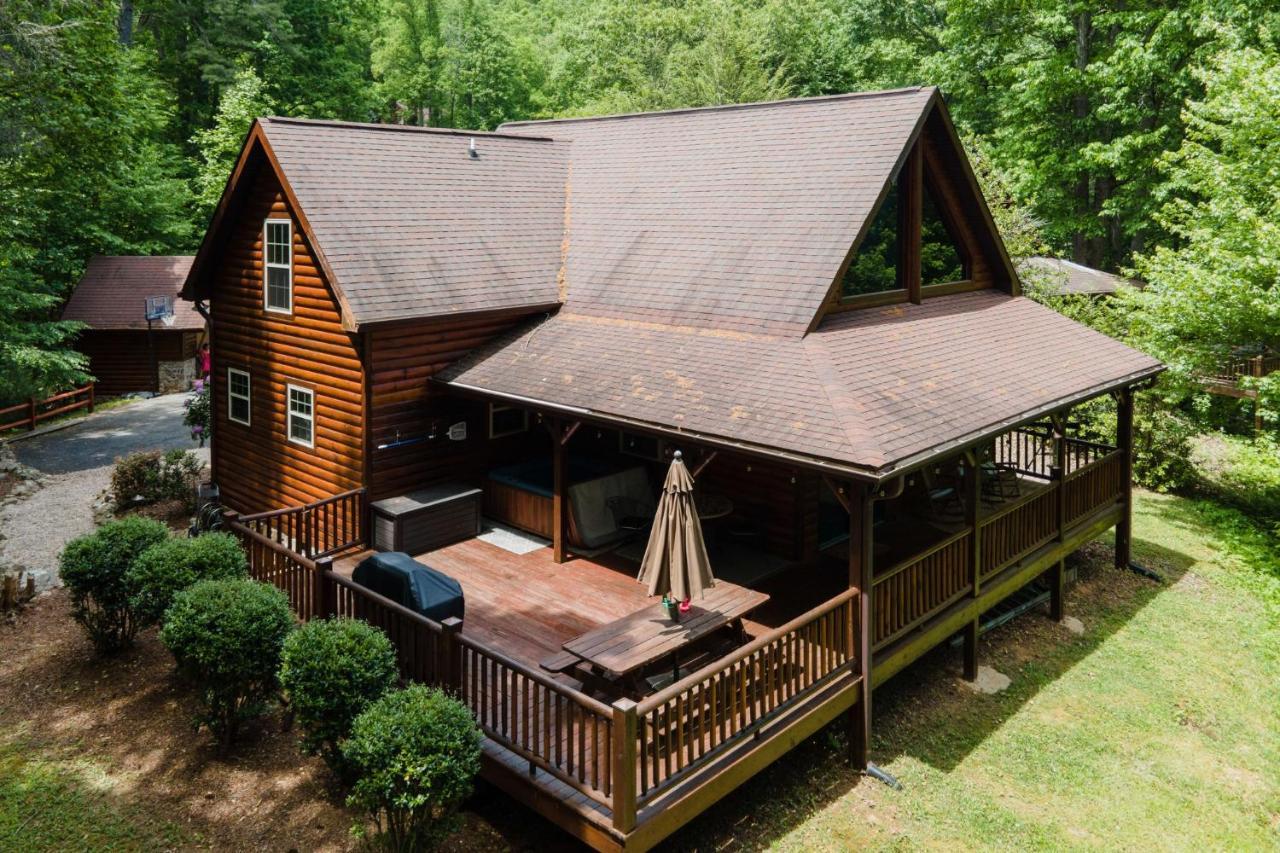 Tree Top Lodge - Gorgeous Lake Cabin With Hot Tub & Magnificent Views Of Forests And Mountains! Cabin Butler Extérieur photo