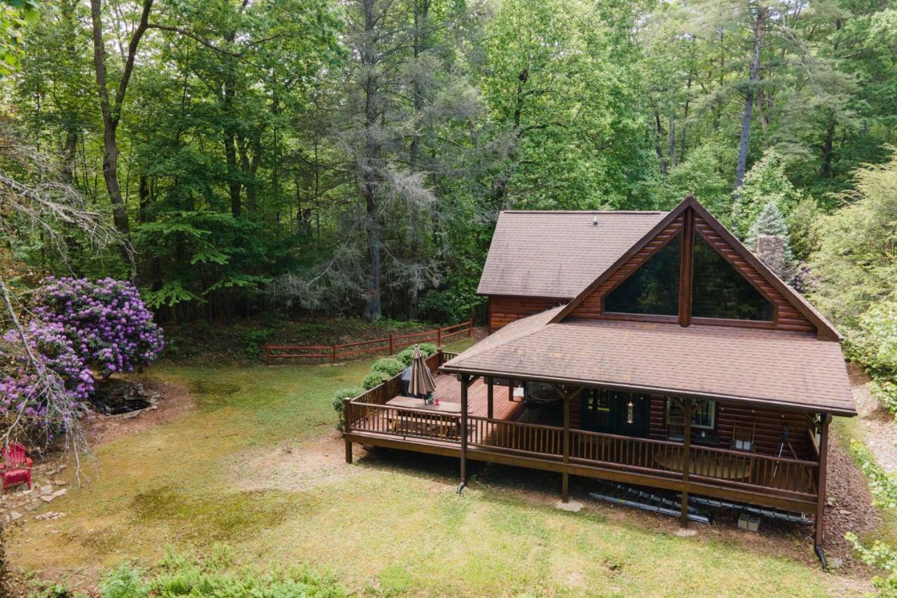 Tree Top Lodge - Gorgeous Lake Cabin With Hot Tub & Magnificent Views Of Forests And Mountains! Cabin Butler Extérieur photo